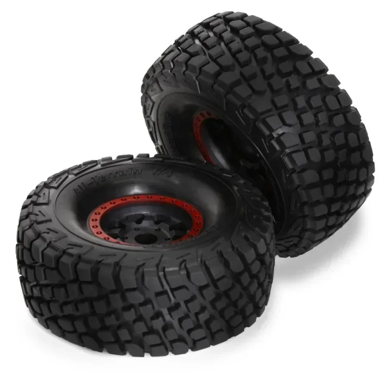 4PCS 135X55mm Off-road Tires with 17mm Adapter - Universal for 1/7/8 Short Course Trucks, MOJAVE and Other RC Model Cars