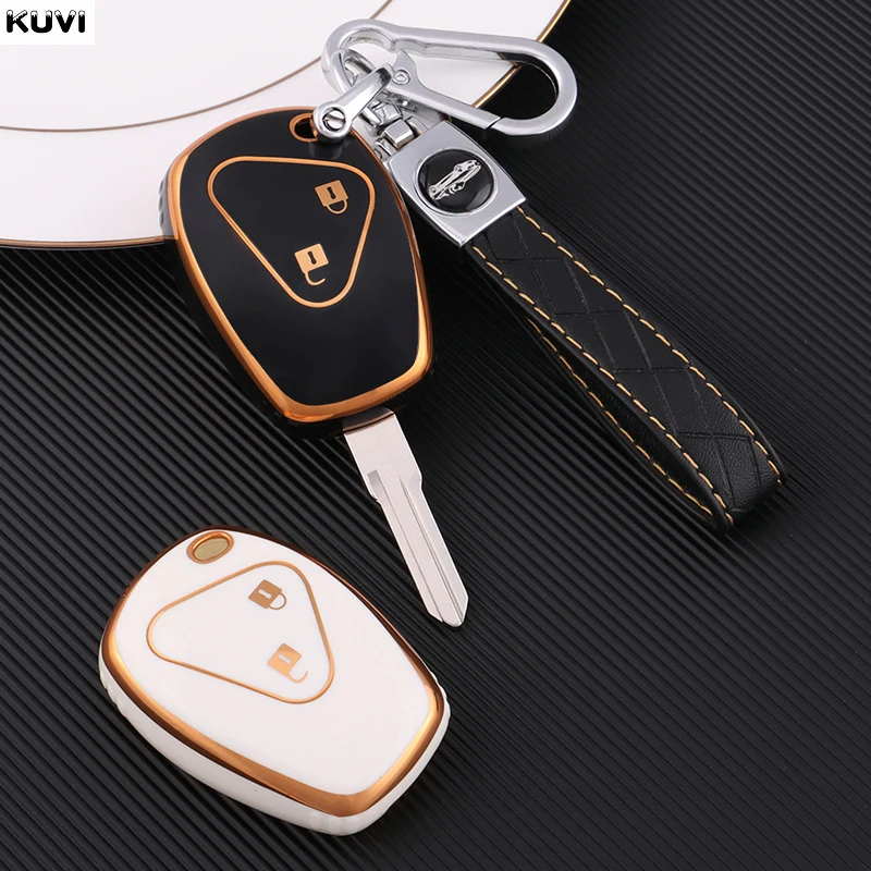 

TPU Car Key Case Cover For Renault Megane Modus Espace Laguna Duster Logan DACIA Sandero Fluence Clio Kango For NISSAN ALMERA