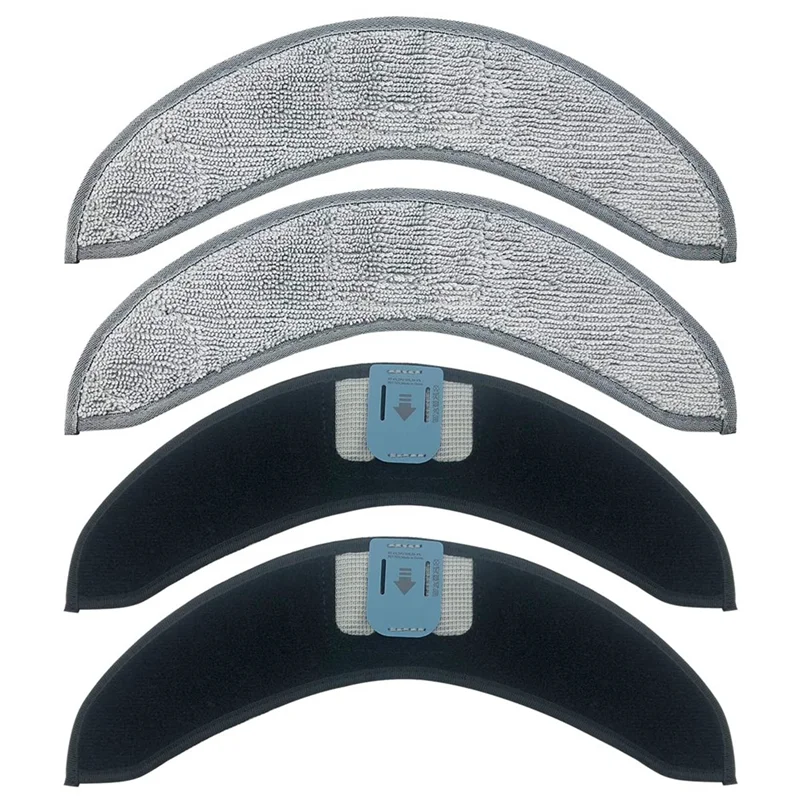 

4PCS Replacement Mop Pads for iRobot Roomba Combo J7+ Robot Vacuum Microfiber Washable Reusable Mopping Cloth_A66K