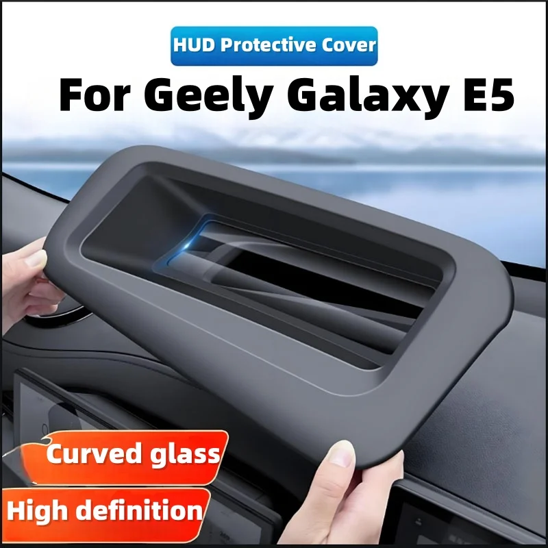 Carro hud head up display quadro capa protetora para geely galaxy e5 2024 2025 ex5 proton e.mas 7 reflexivo acessórios à prova de poeira