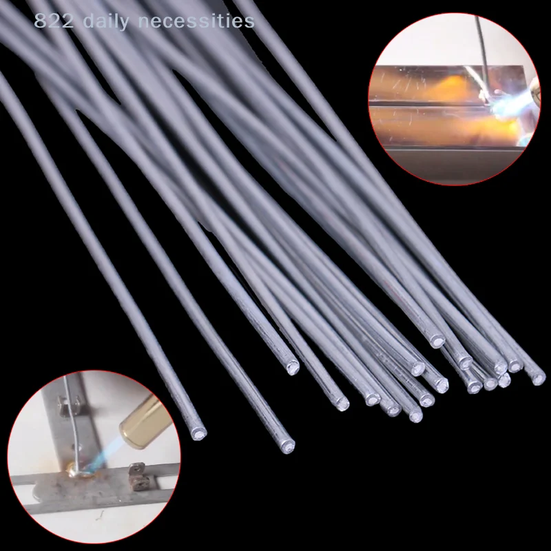 

convenient10pcs Flux cored aluminum welding electrodes low temperature brazing rods 500mm