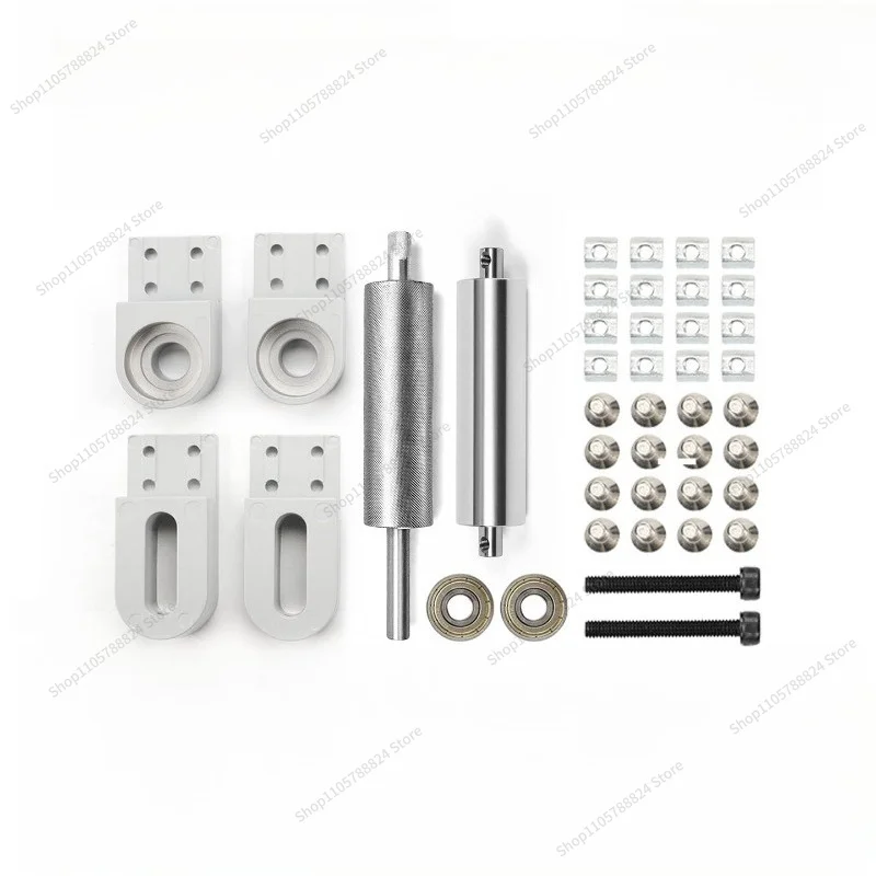 FOR 2040 Cast Aluminum Accessories Full Set of Small Conveyor Conveyor with Bearing Roller Leader/follower