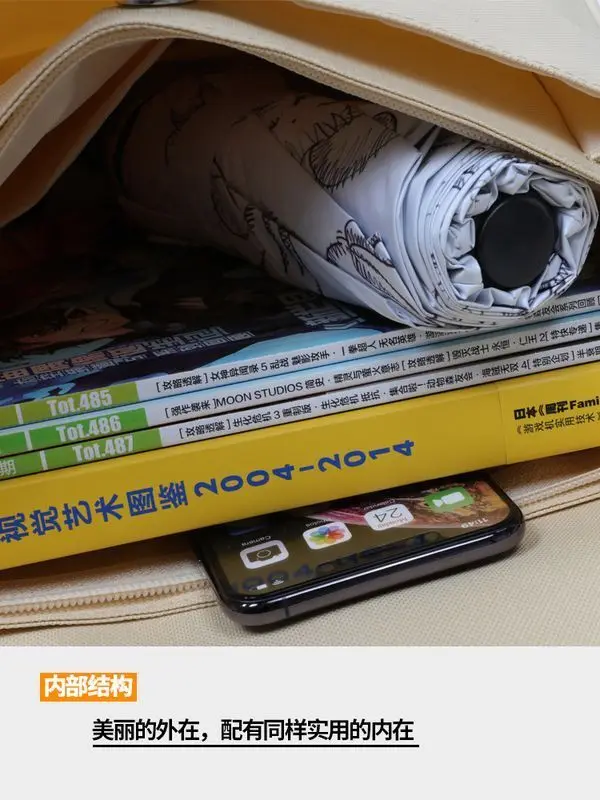 Zhongyuan Shennong Single Shoulder Crossbody Bag For Men And Women Teenagers Middle School Students Paimon Cute Cartoon Ani