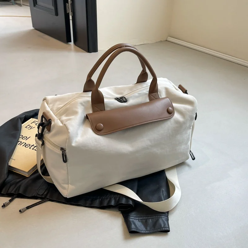 large-capacity-fitness-bag-women's-swimming-bag-wet-and-dry-separation-sports-bag-handheld-travel-bag-oxford-cloth-travel-bag