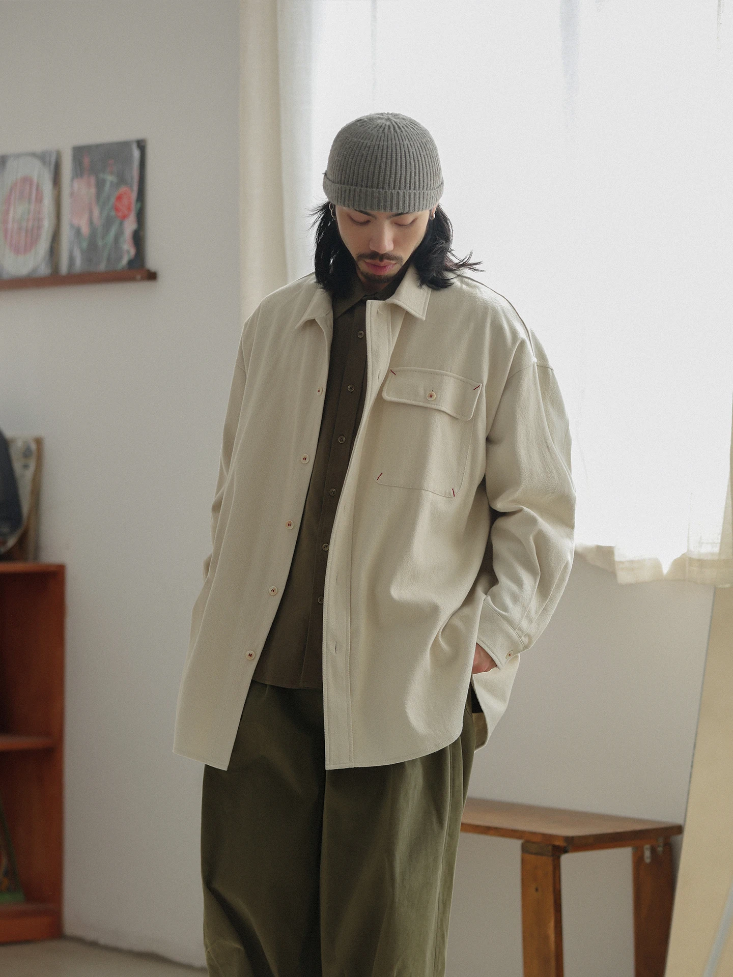 

Винтажная белая футболка Noears с эффектом потертости, свободного кроя, повседневная, из дышащего хлопка, молодежный тренд, осенняя одежда