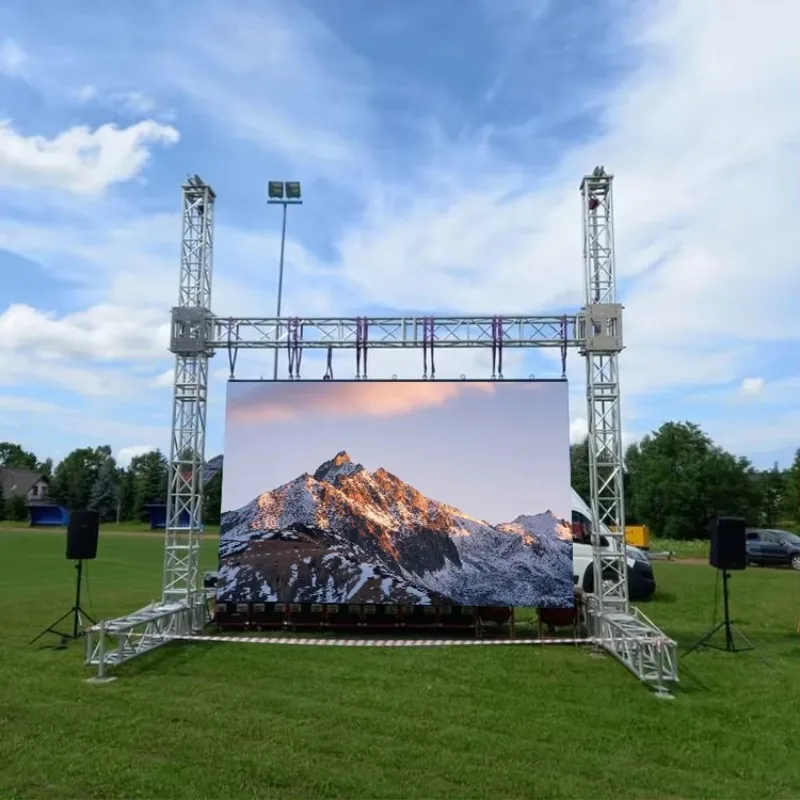 500x1000mm P3.91 High Resolution LED Screen, Full Color Panel for Indoor Outdoor Commercial Advertising Board Display