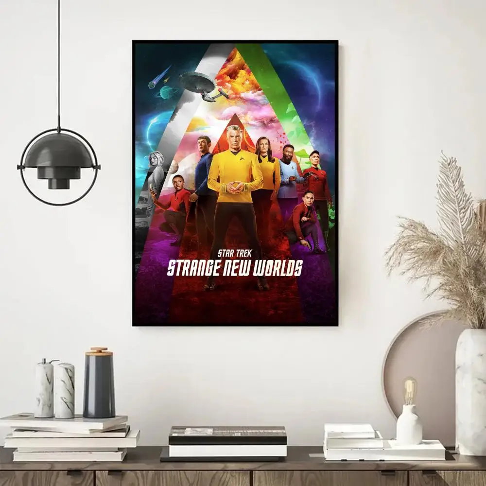 TV S-Star T-Trek Anime poster Sticky Whitepaper Prints poster Artwork Kawaii Room Decor