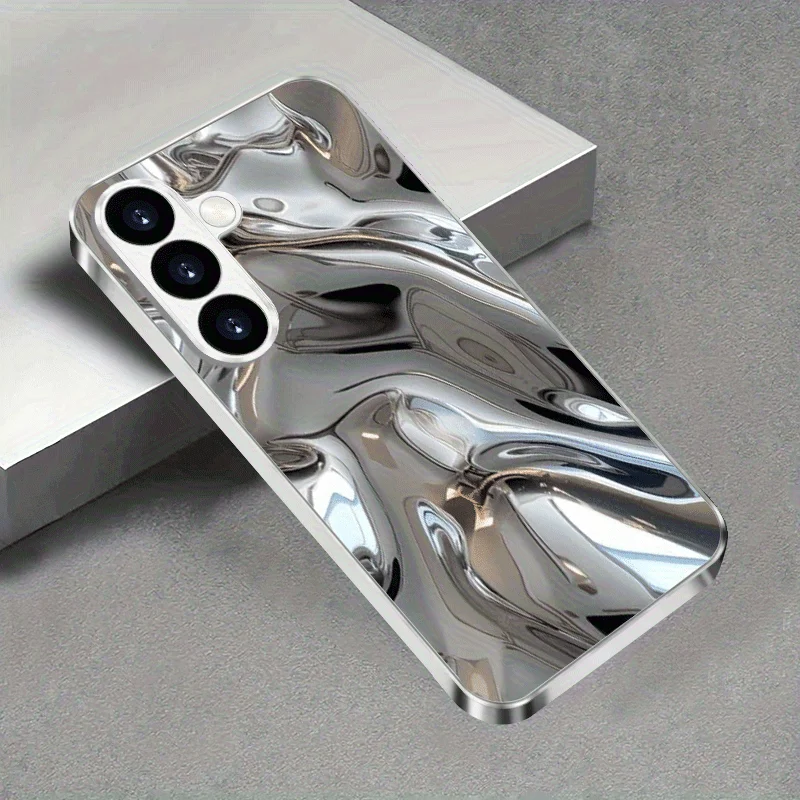 High-end liquid-plated glass phone case for Samsung Galaxy S26 S25/S24/S24/S23/S23/S22/S22 +/S22 Ultra/S21/S21