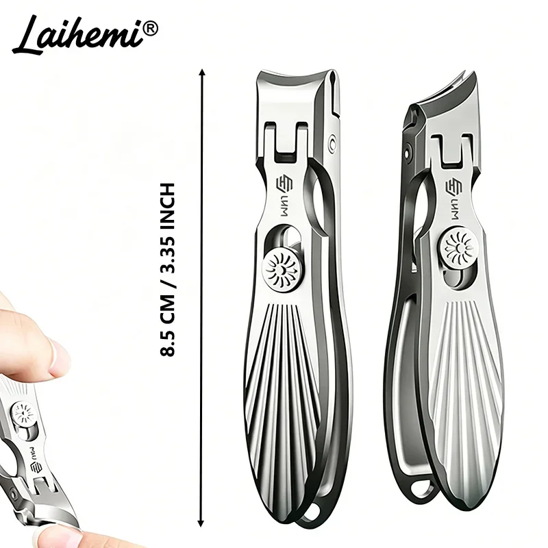 Laihemi Ingrown Toenail Clippers Anti Slip Ergonomic Handle Pedicure Tools For Hard Thick Ingrown Nails Foot Nail Care