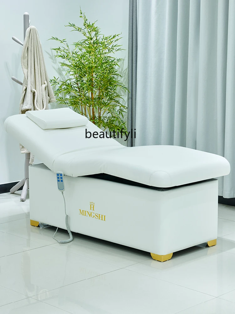 High-End Electric Beauty Bed Beauty Salon Special Physiotherapy Bed Multi-Function Spa Massage Tattoo Embroidery Massage Bed