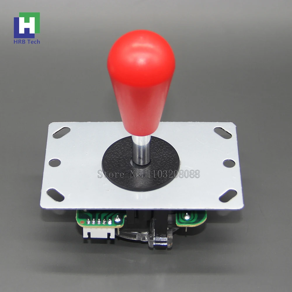 American Style Balltop Arcade Joystick With 5 Pin Joystick Game Stick Arcade 8 Way PC PS3 Raspberry Pi Handle Console DIY Parts