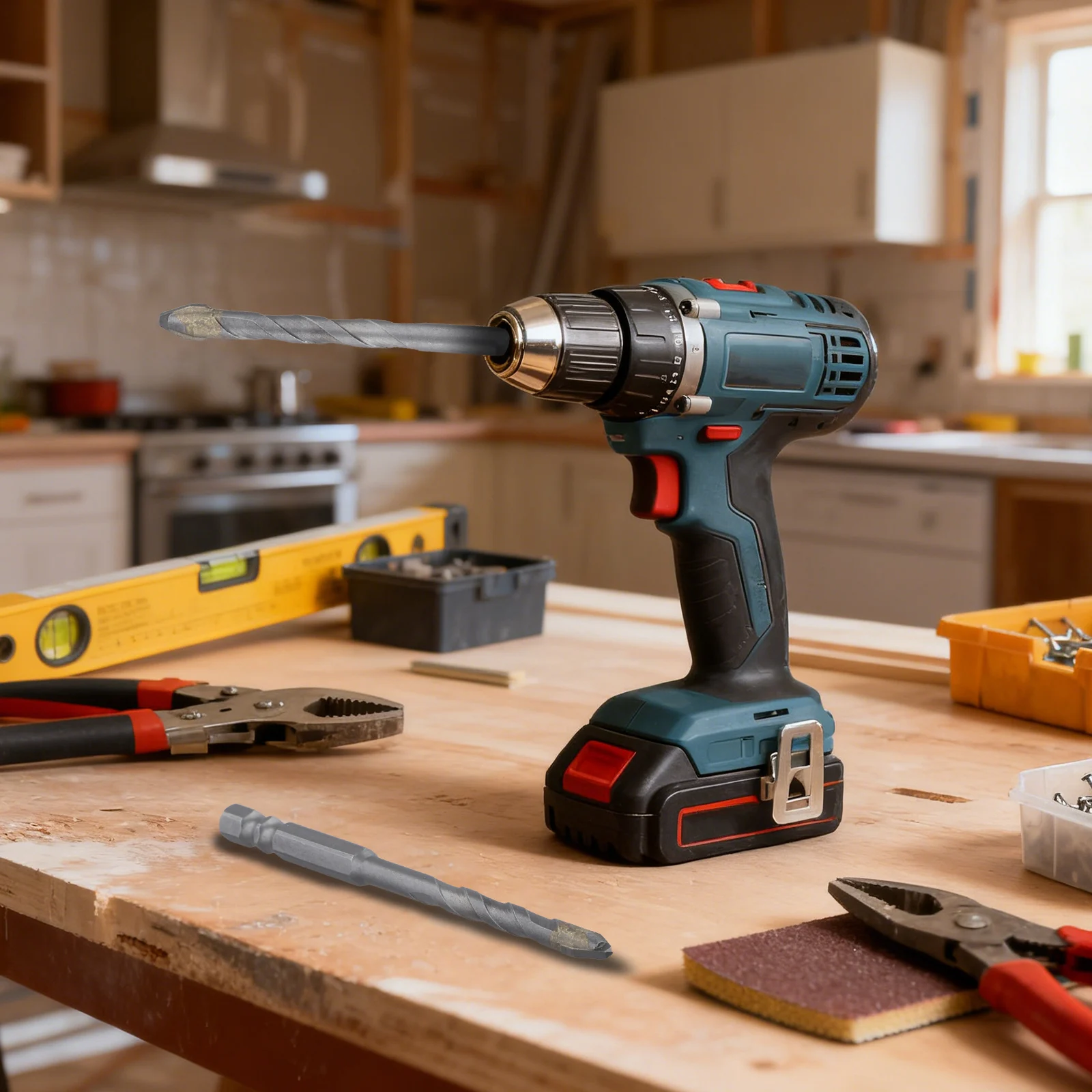 Сверло-для-бетона-эксцентриковое-с-удобным-отводом-стружки-двойной-u-образной-канавкой-самоцентрирующееся-шестигранный-хвостовик-1-4-дюйма