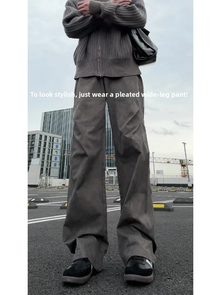 

Ретро винтажные мужские повседневные брюки с принтом тай-дай, свободный крой из полиэфирного волокна, прямая застежка-молния, модный бренд