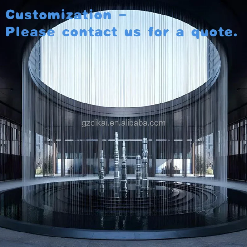 custom.2026 New Style High Quality Stainless Steel 304 Outdoor Fountain Waterfall