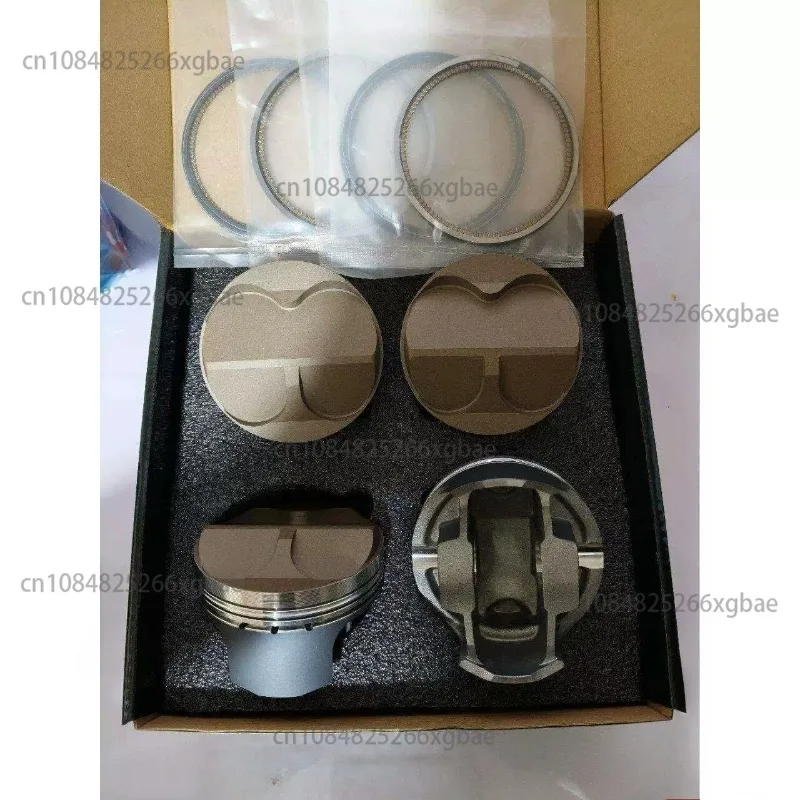 Forged Pistons Set 5 Axis CNC High Compression 800HP Racing Engine Piston For K20 K24 1 Piece
