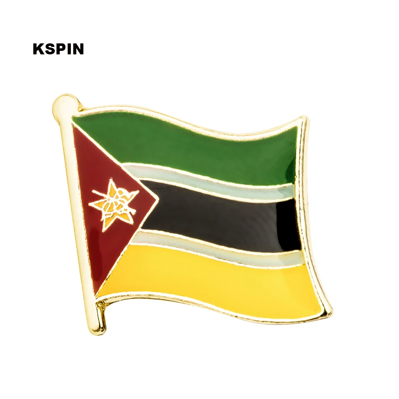 Mozambique Flag Badge Flag Laple Pin Badges Flag Brooch