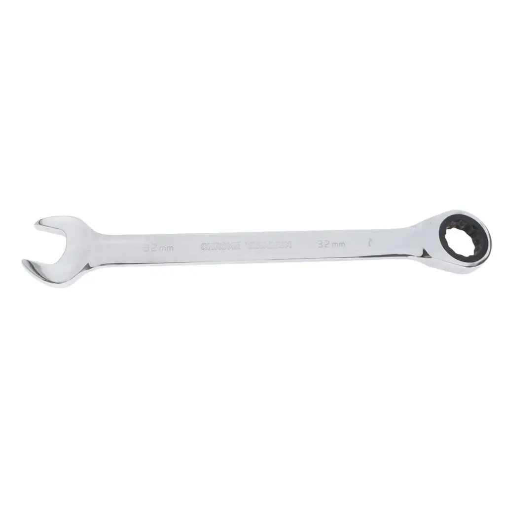 

Double 30mm/32mm Ratchet Wrench - Metric Ratcheting Wrench Spanner Set with