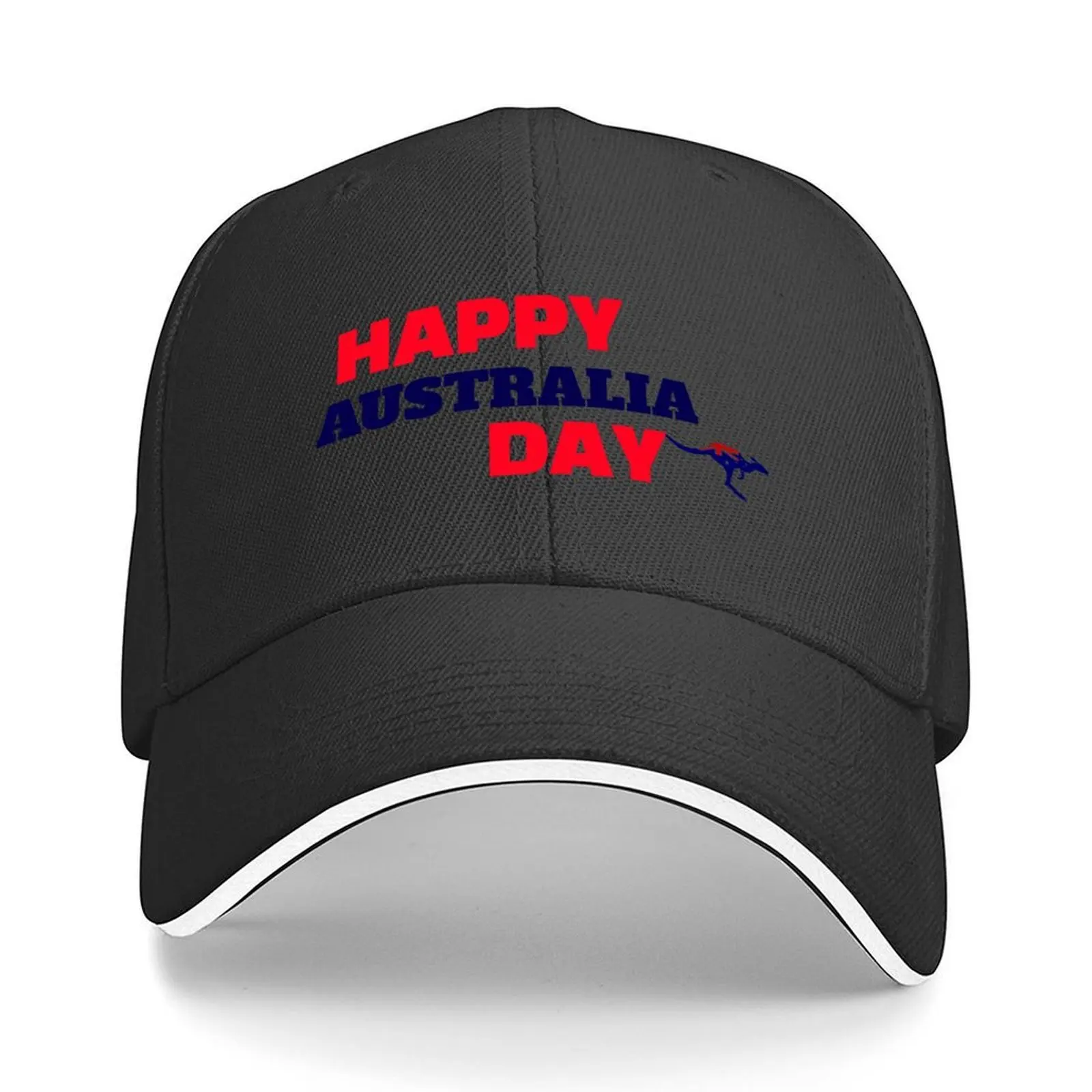 

happy australia day Baseball Cap Hat Man For The Sun fashionable Rugby Visor Women's Beach Outlet 2025 Men's