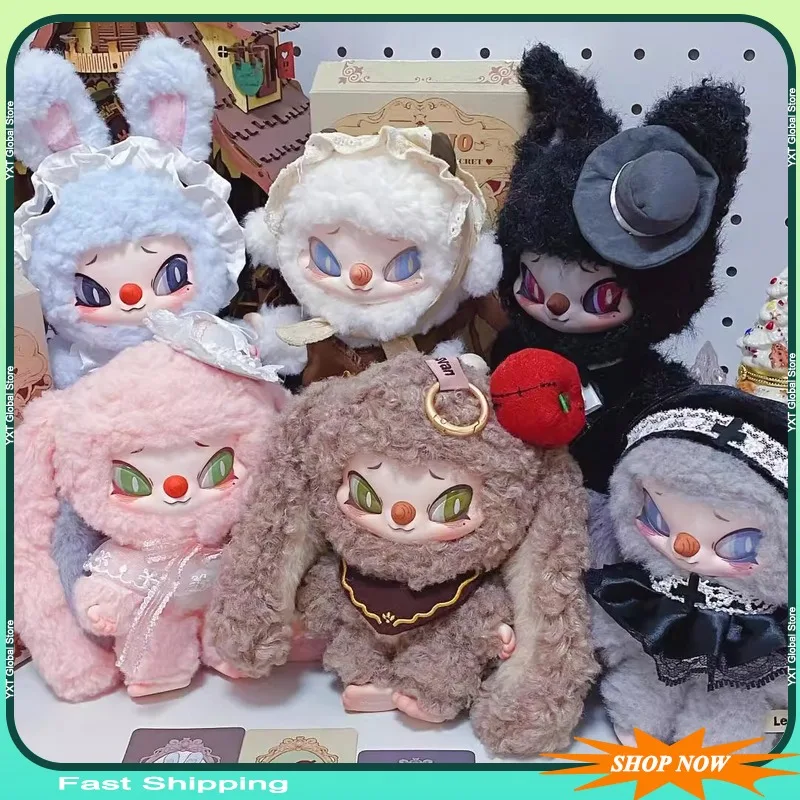 Original Siinono Want To Tell You A Secret Series Vinyl Plush Surprise Doll Pendant Trend Doll Garage Kit Ornament Toy Girl Gift
