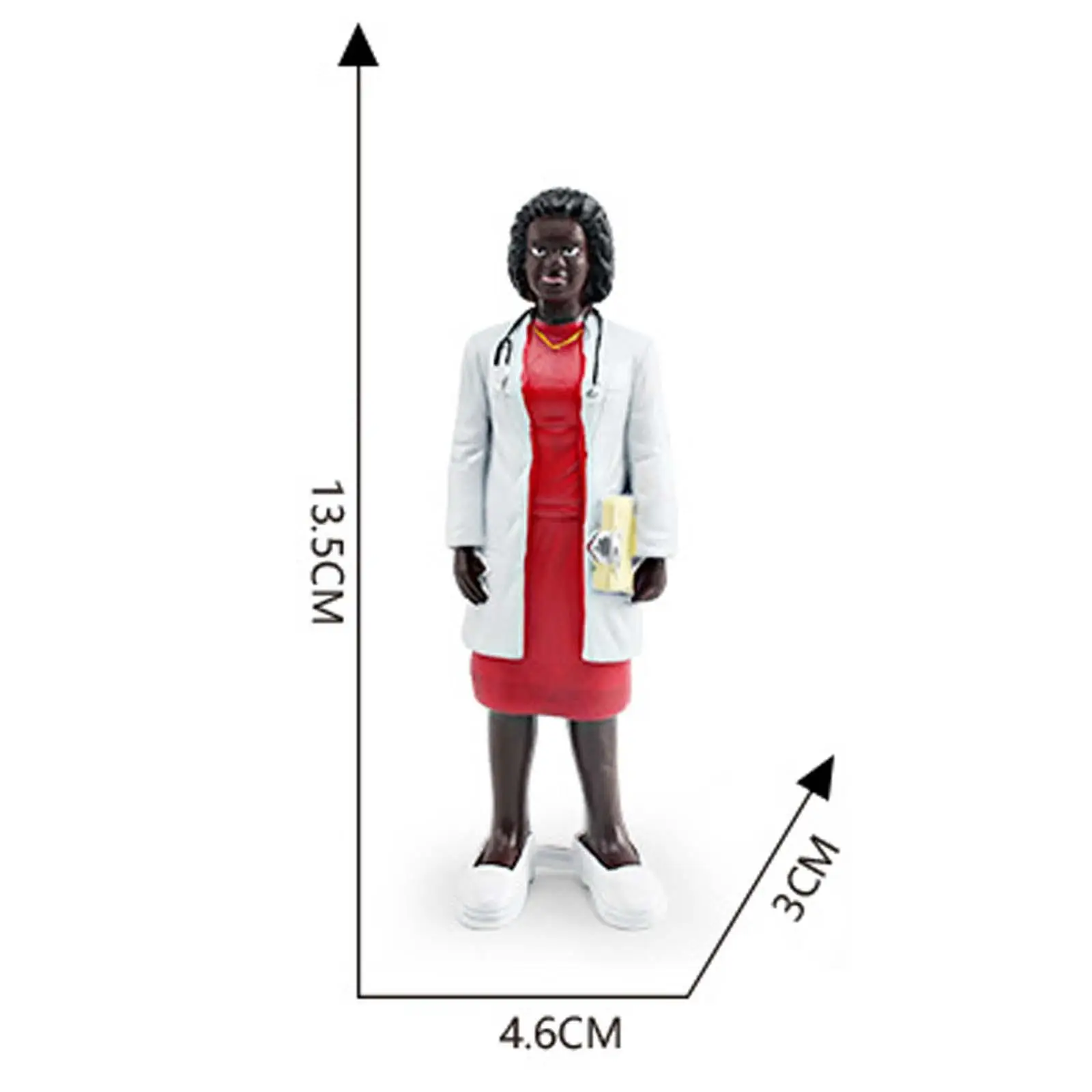 2x miniatuurbeeldjesset voor tuindiorama's en verzamelobjecten