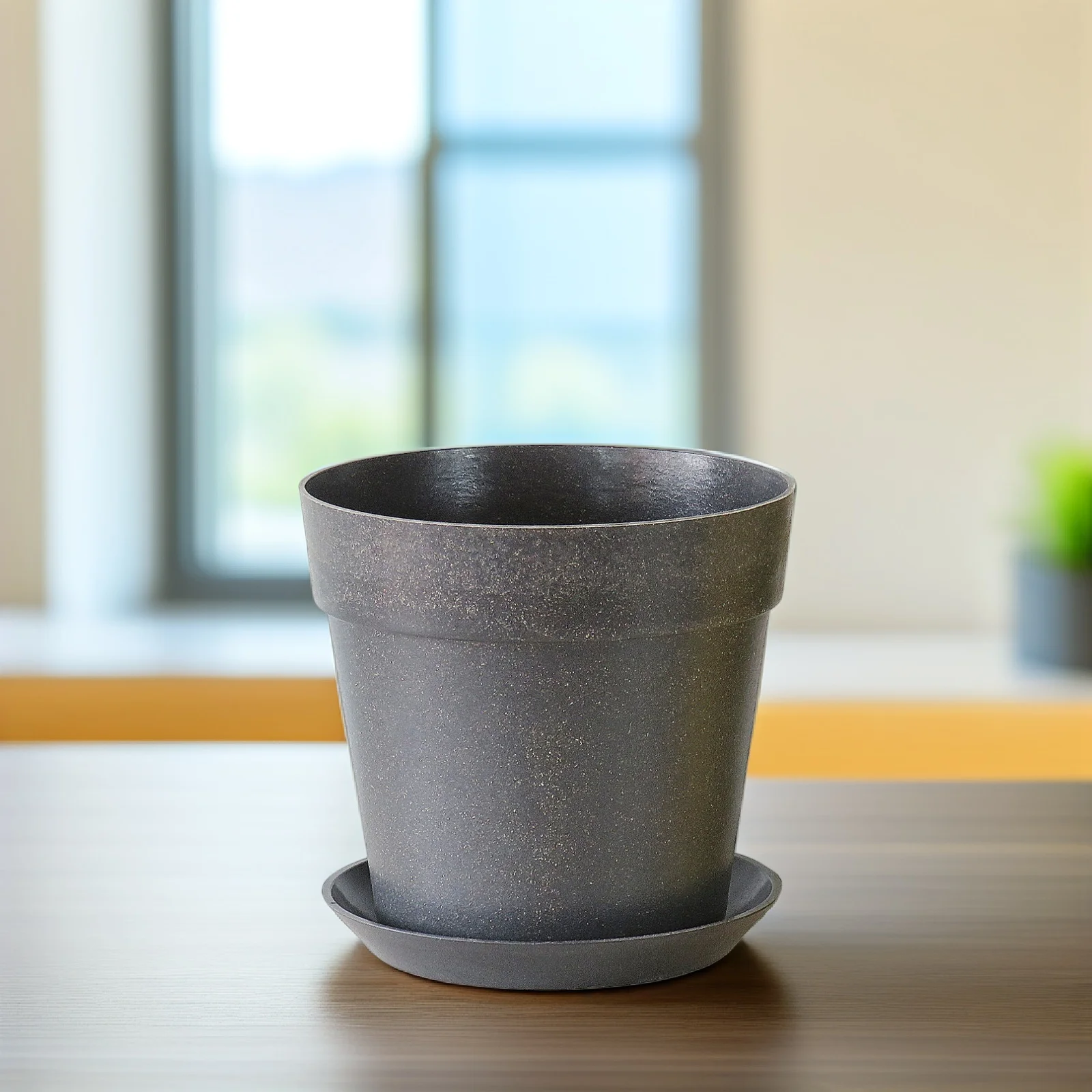 

2pcs Biodegradable Flower Pot Plant Fiber Desk Office Gardening Outdoor Container Indoor Pots Nursery Durable Drainage