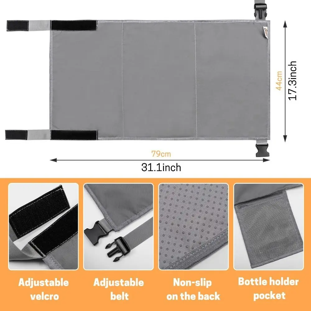 Pédales rectangulaires portables pour documents solides, rallonge de siège de lit, repose-pieds, gril de boeuf, lit d'avion