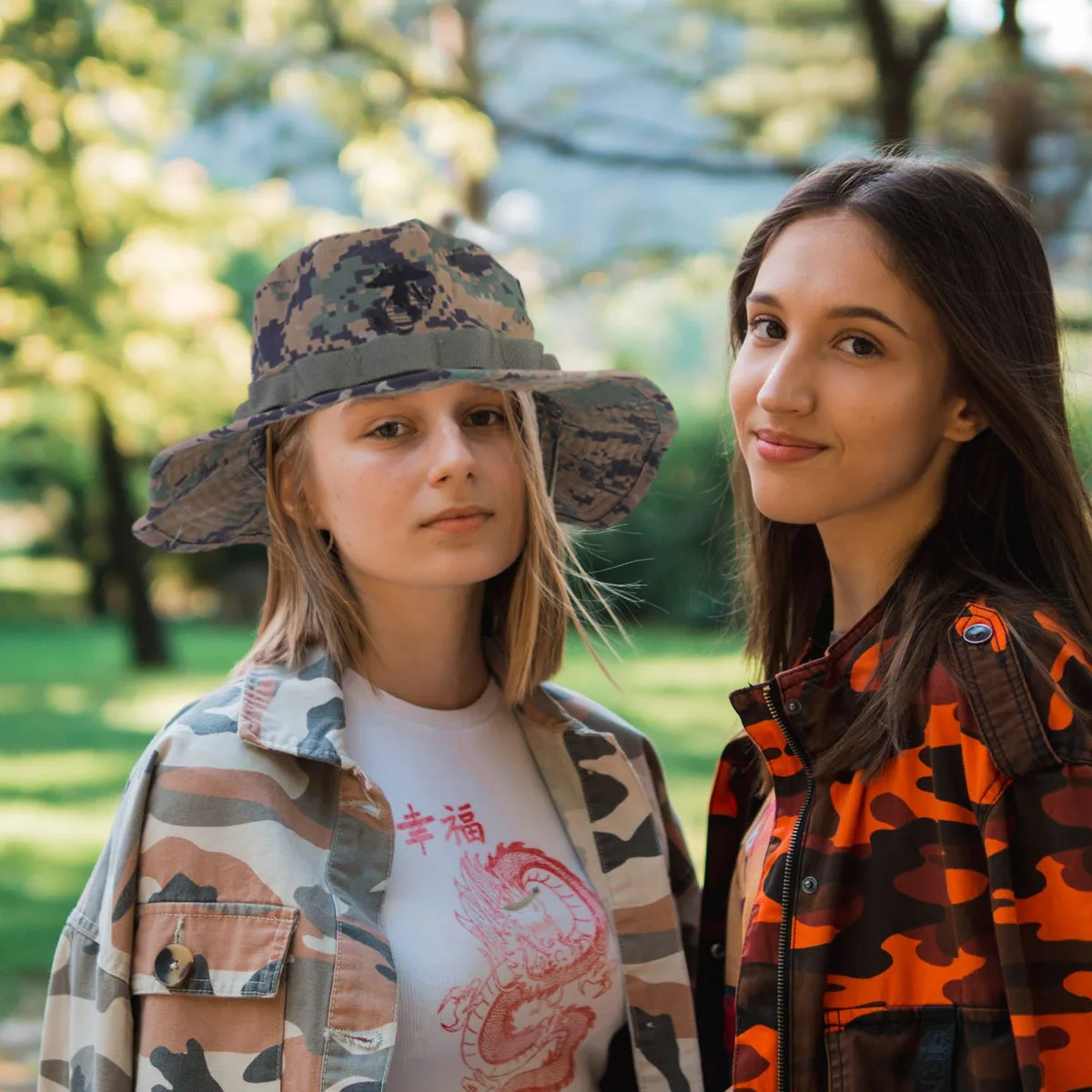 

1 pc Camouflage Sun Hat Round Uv Protection Fishing Hat For Outdoor Hiking Camping Beach Sunbathing Men Women Kids Jungle