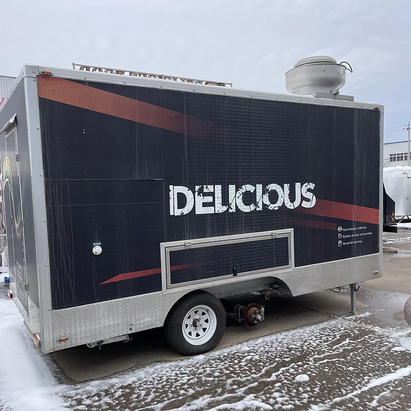 Food Truck Trailer With Pizza Oven Food Truck With Full Kitchen