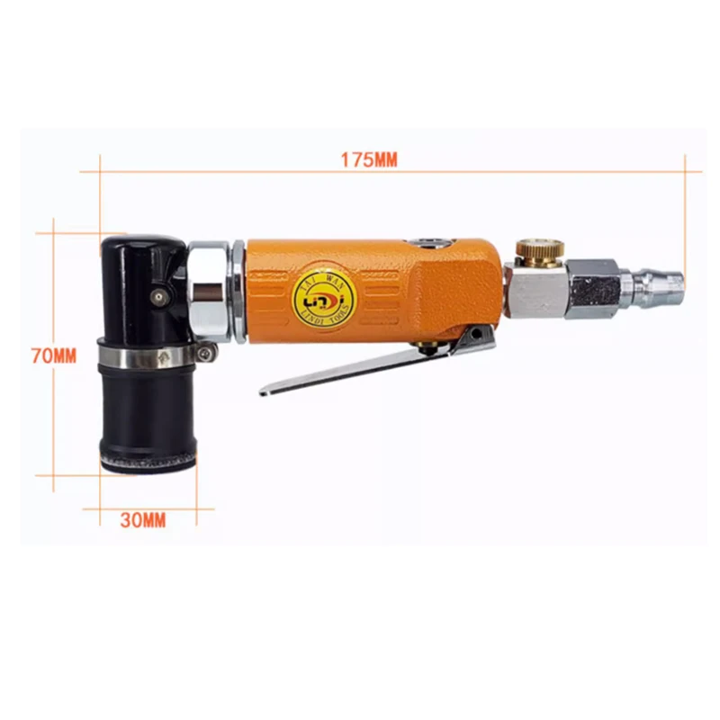 Repair of scratches and defects on the paint surface of Lingdi LD-3125 pneumatic point grinding machine