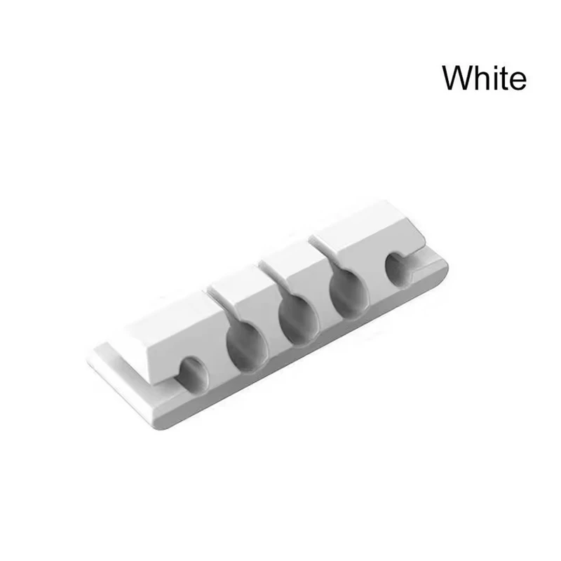 Silikon-Aufbewahrungshalter mit Löchern, Silikon-Desktop-Kabelorganisator, USB-Datenkabel-Wickelvorrichtung für Maus, Kopfhörer, Auto-Kabelhalter