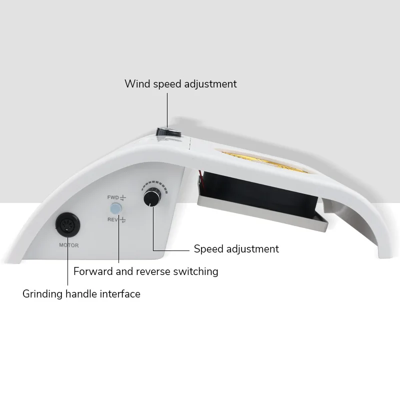آلة فن الأظافر الفنية، مصباح الأظافر بالأشعة فوق البنفسجية، مجمع الغبار لسطح المكتب، صالون الأظافر، مزيل طلاء الأظافر