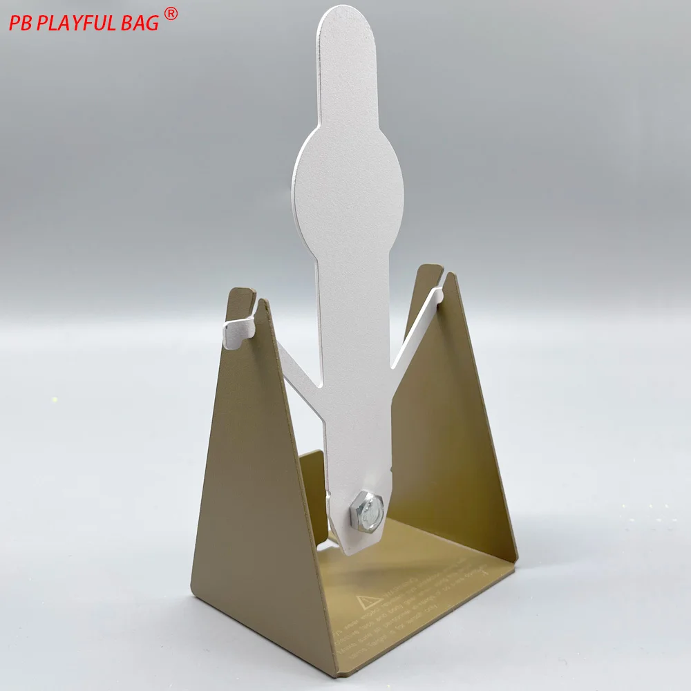 Groot metalen doel voor Airsoft BB Schietoefening Tumbler Swing Target Toy Gun Accessoire QJ118