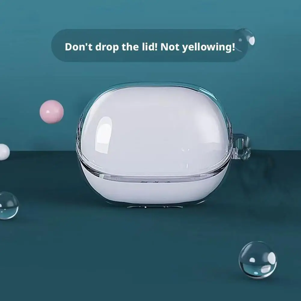 Earphone Case For Xiaomi Buds5Pro Wireless Bluetooth Headset Case TPU Transparent Anti-fall Earphone Protective Case Accessories