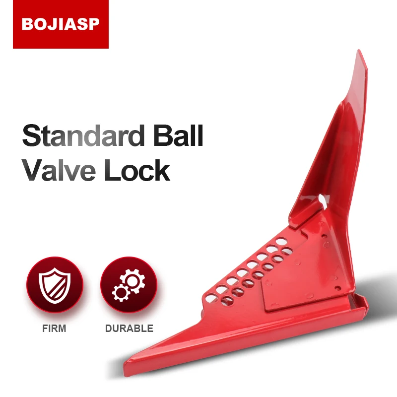 Ball valve lockout  Wedge shape Safety locks Ball Valve Lockout Safety Device Wedge Standard Valve Master Steel Lock