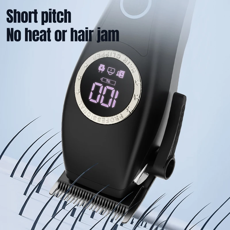 Resuxi N-8882 مجموعة ماكينة قص الشعر الاحترافية بالجملة لقص الشعر 2600 مللي أمبير في الساعة 210 دقيقة مجموعة ماكينة قص الشعر بأربعة سرعات