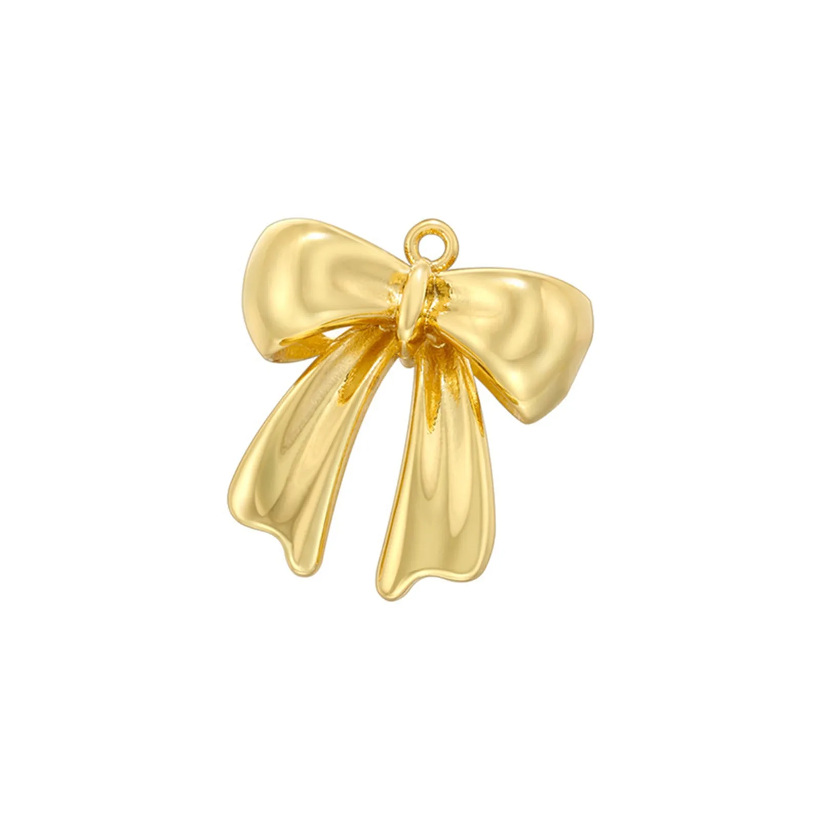 1pc Neue Messing Charme Mehrfarbige Bowknot 3D Acryl Imitation Perle Strass Anhänger Für Frauen DIY Schmuck Machen Halskette Geschenke – Detail 4