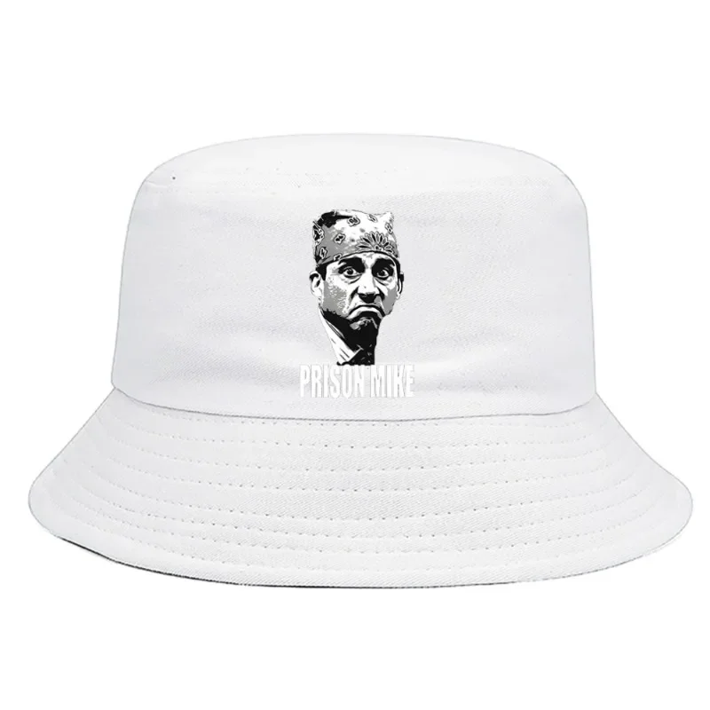 Prison Mike Bucket Hat Summer Printed Foldable Bucket Hat Man Women Daily Unisex Outdoor Amusing Sunscreen Fishing Hunting Cap