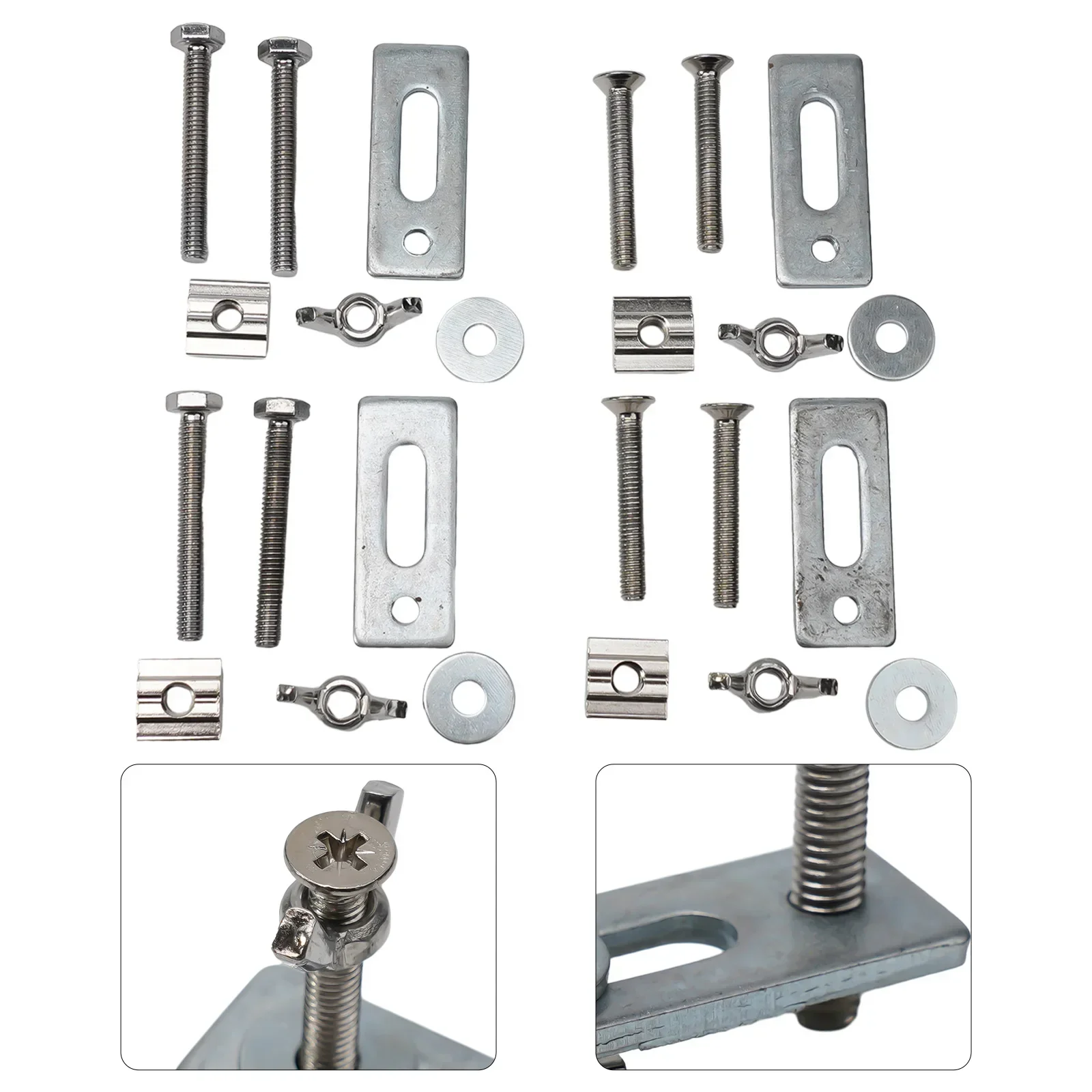 High Quality Brand New Clamp Power Tools CNC Router For 3018 Series M6 T-Track Wear Resistant 4 Set Adjustable Hold Down