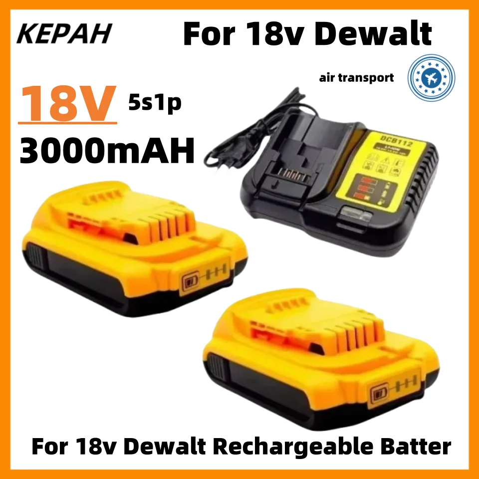 

For Dewalt 20V Battery 3.0Ah DCB609 Lithium-ion Battery For DCB200 DCB201 DCB609 DCB182 DCB204 Battery for Dewalt 20V