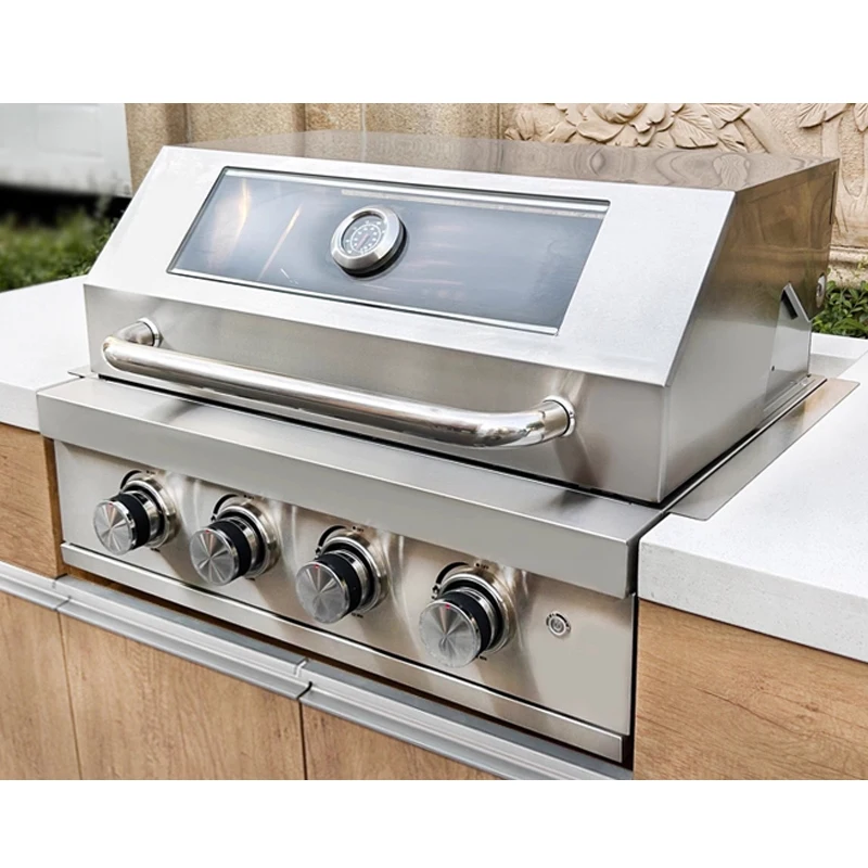 

rack charcoal gas barbecue grill charcoal grill Garden built-in barbecue grill household outdoor barbecue