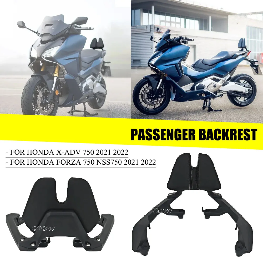

New Motorcycle Back Cushion Support Backrest Cushion Accessory For Honda X-ADV 750/FORZA 750 NSS750 2021 2022Passenger Backrest