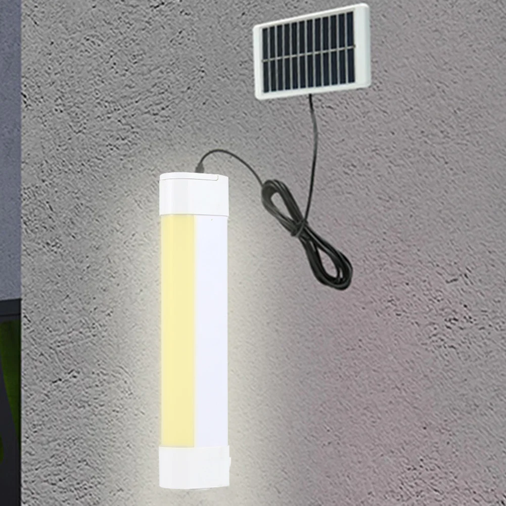 

LED Solar Emergency Flashlight Hanging with Hook Portable Lantern Dimmable Multifunctional Type-C Charging for Outdoor Equipment