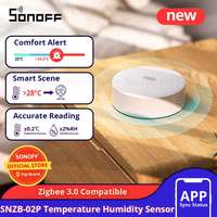 SONOFF SNZB-02P Zigbee Temperature Humidity Sensor Smart Home Works with SONOFF iHost, NSPanel Pro, ZB Bridge Pro, ZBDongle-E