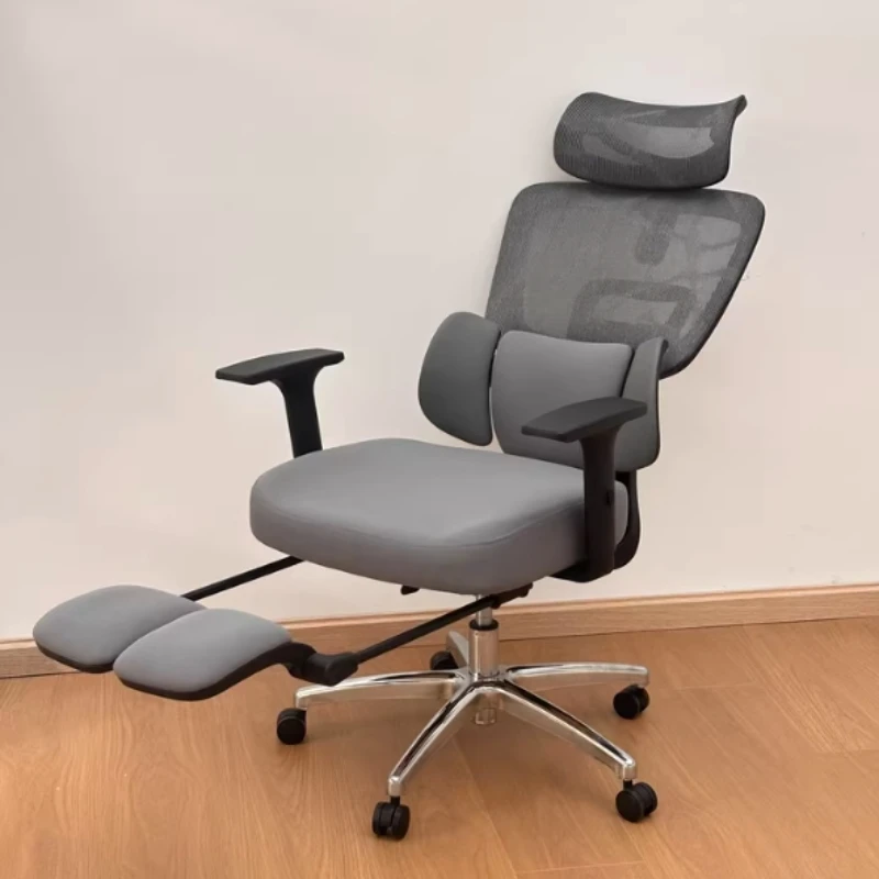 

-+-European Aesthetics Chair Swivel Designer High Quality Ergonomic Unusual Chair Modern Wheels Footrest Bureau Meuble Furniture