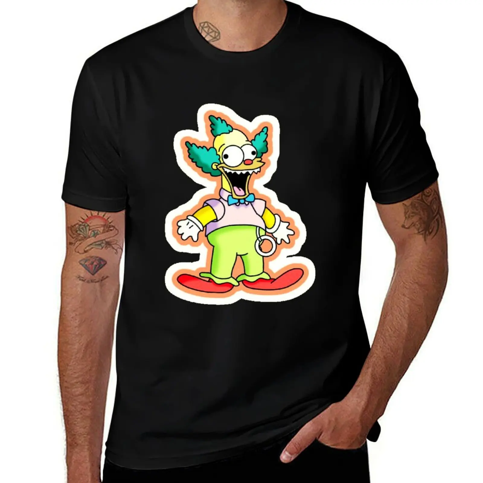 Krusty Doll Treehouse of horror T-Shirt anime tshirt shirts graphic tees oversized t shirt men