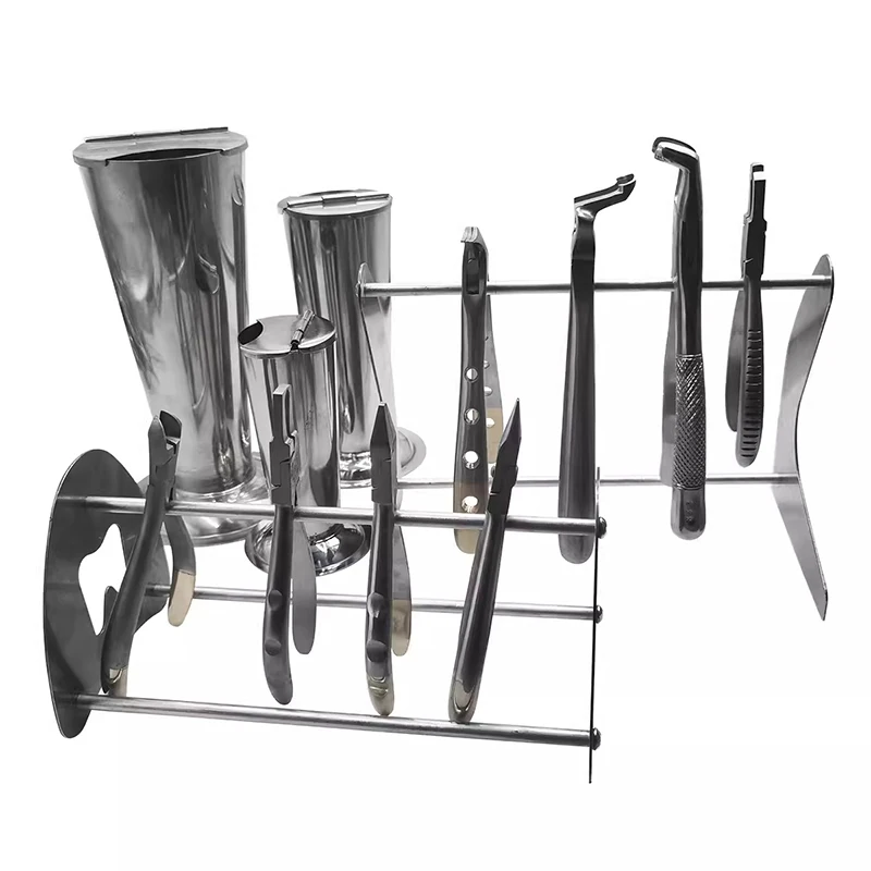 Dental Edelstahl Zangen Zange Stehen Organisieren Halter Schere Zahn Extraktion Zange Platz Organisieren Lagerung Zahnarzt Werkzeug