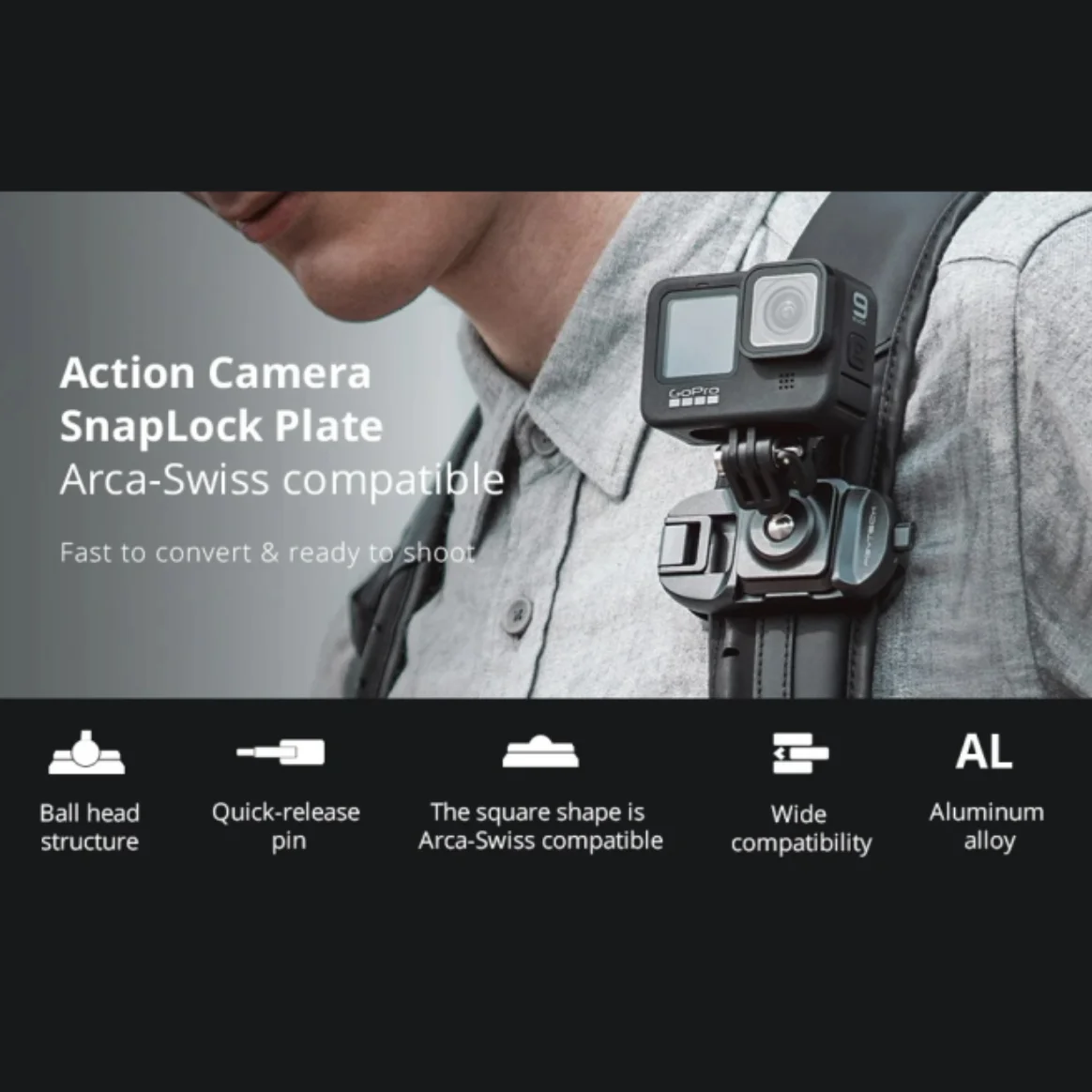 PGYTECH Action Camera Arca Typ - Photography Umbrella Diffuser 评论和价格