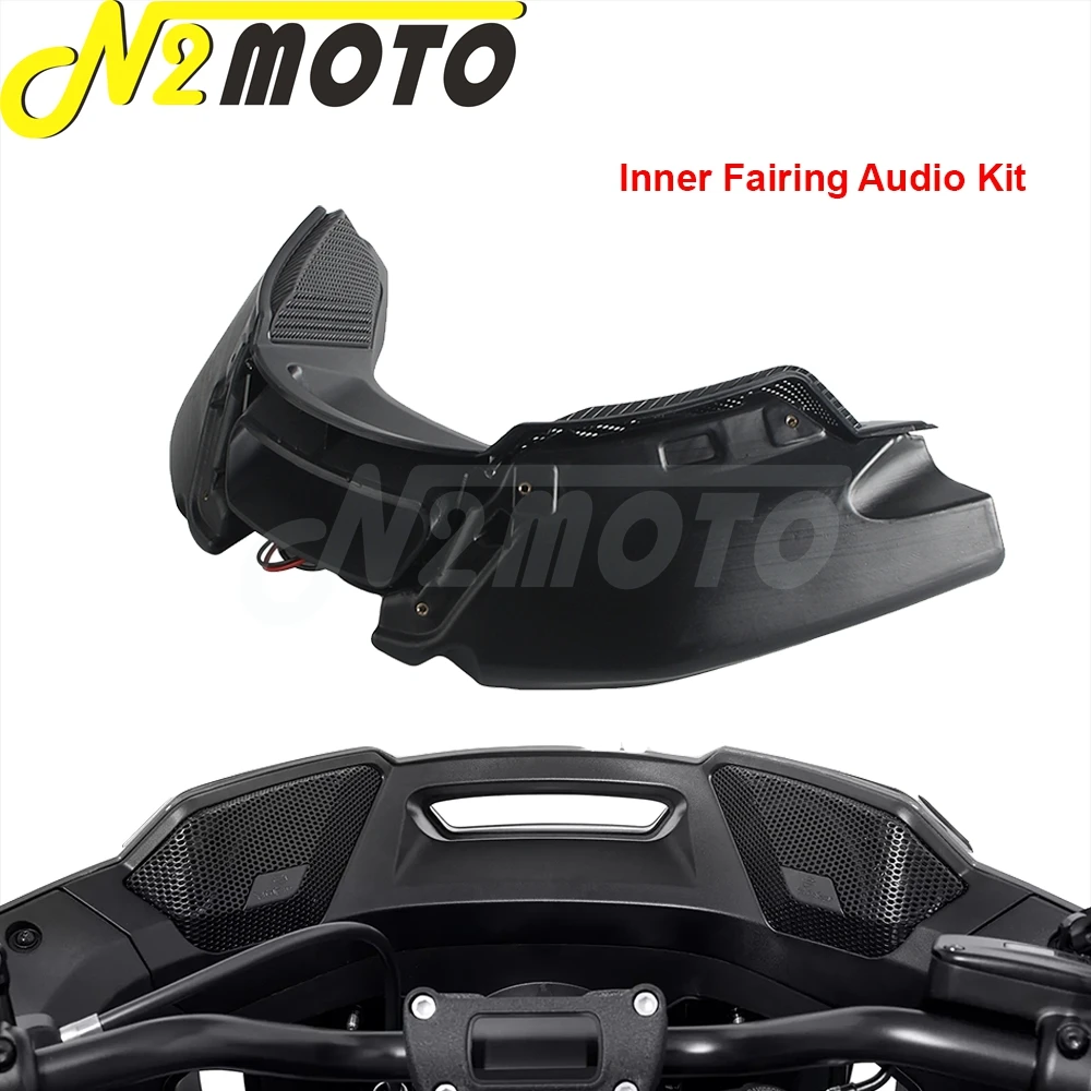 Inner Fairing Audio Kit Motorcycle Amplifier Speakers Housing Sound System For Harley Softail Low Rider Lowrider ST FXLRST 22-26
