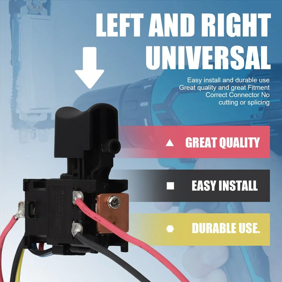 Switch For Makita Cordless Screw Driver Drill New Arrivals