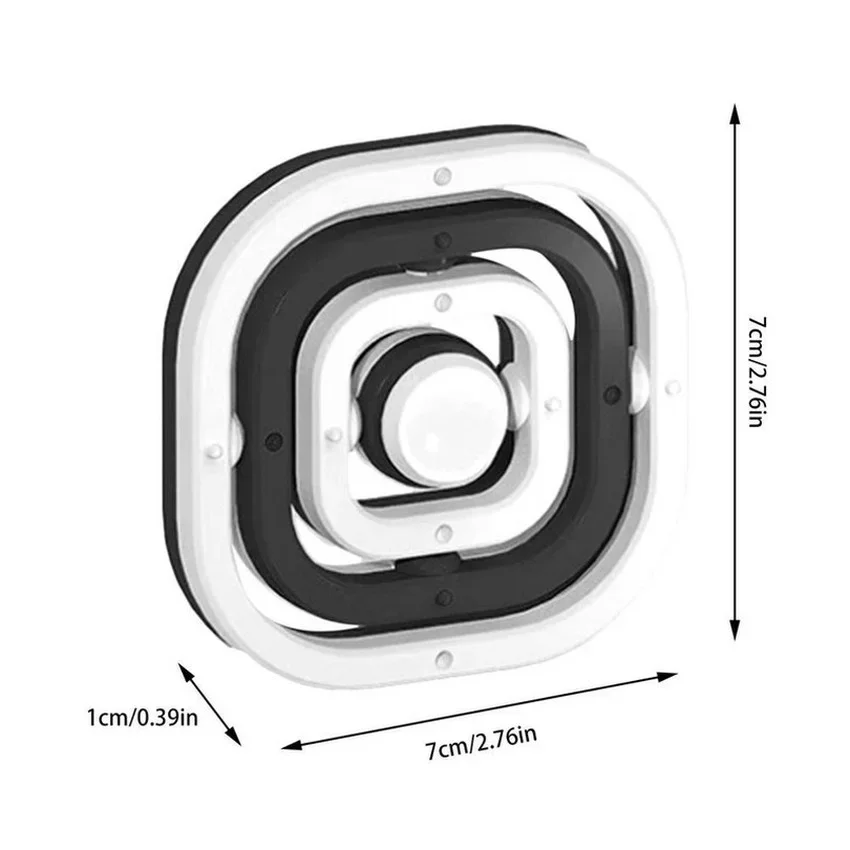 ใหม่ของเล่นคลายเครียดเครื่องปั่นด้ายสวมนิ้วพลิกได้3มิติของเล่นสำหรับเด็กเหมาะสำหรับ Relief เด็กและผู้ใหญ่เป็นของขวัญ